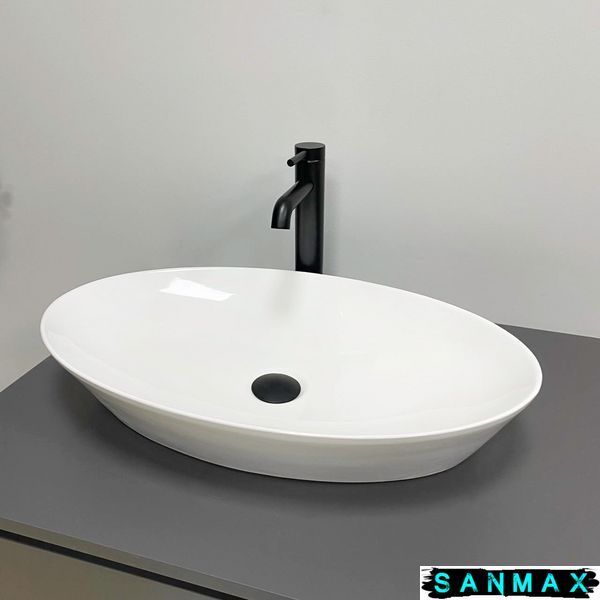Умивальник накладний Vbi Orvieeto Білий VBI-012612 фото