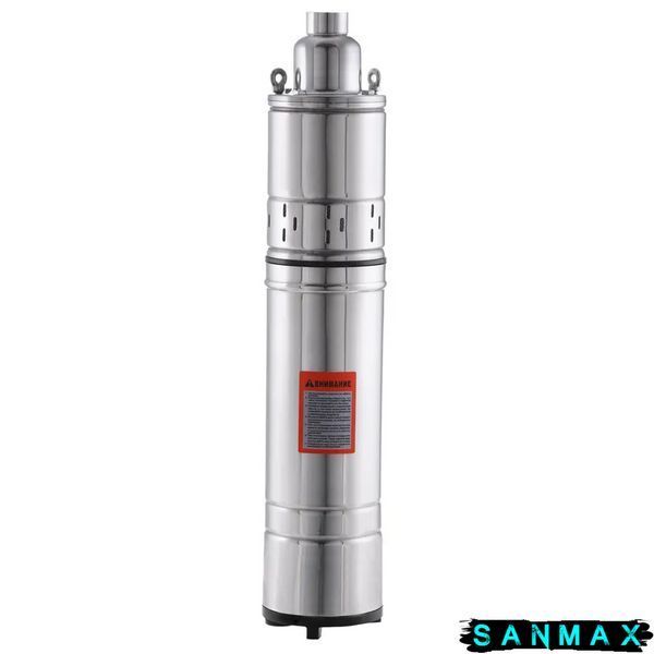 Насос для свердловин шнековий Grandfar 4QGD 1.8-50-0.55 H=80м;Q=30л/хв;P=550 Вт;1"каб.15м GF1107 фото