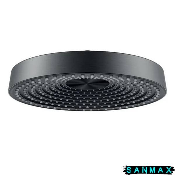 Лійка стельова для душу Koer KP-0403-07-OH 30 см Графіт Пластик (KR4998) KR4998 фото