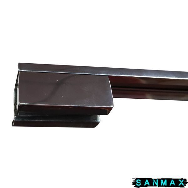 Душова перегородка Koer SR SP02-100x200-TR-01 Walk-In прозоре скло Easy Clean 8мм, хром (KR5395) KR5395 фото