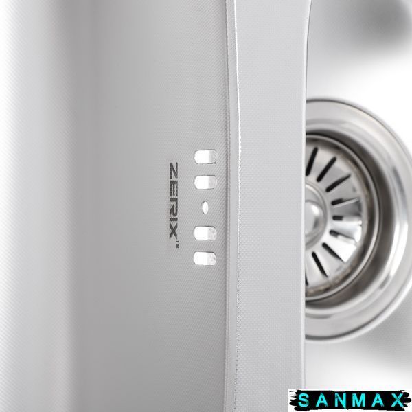 Мийка кухонна врізна Zerix Z7850A-08-180MD Armonia (micro decor) (ZS0577) ZS0577 фото