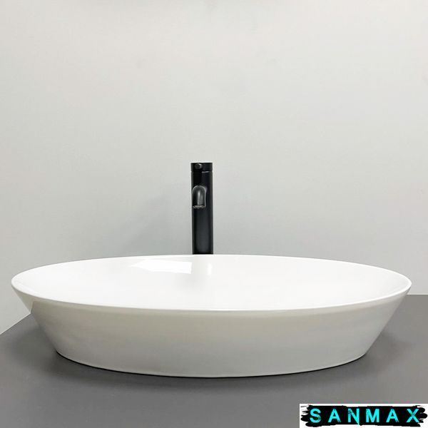 Умивальник накладний Vbi Orvieeto Білий VBI-012612 фото