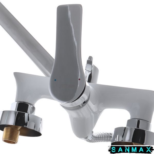 Змішувач для ванни Mixxus Premium Eva 006 Euro Білий (MI5813) MI5813 фото