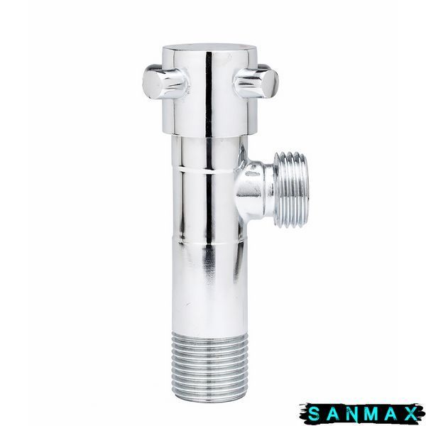 Кран кульовий для підключення сантехприладів Sanlux ST-301 - 1/2"x1/2" (SL2926) SL2926 фото