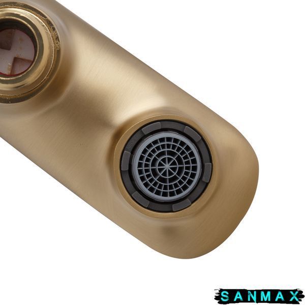 Змішувач для ванни з коротким виливом Koer KB-40028-12 Матове Золото (KR5307) KR5307 фото