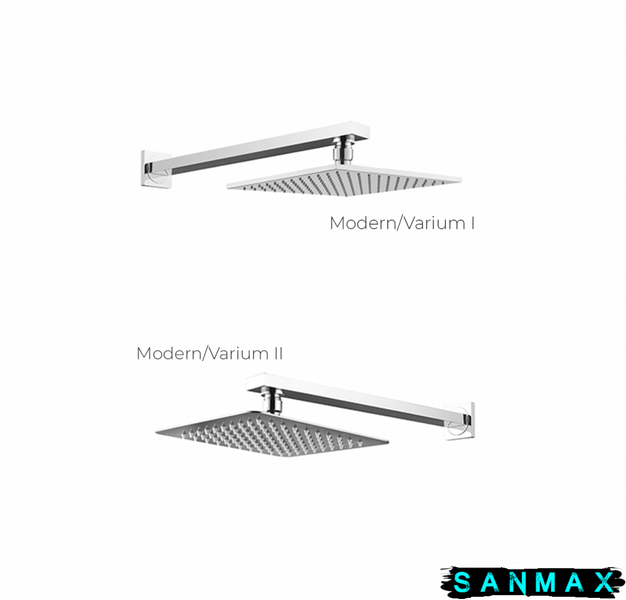 Душова система Besco Modern I / Varium I чорна матова BP-MVI-CZ фото