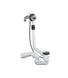 Сифон для ванни без комплекту верхньої монтажної частини GROHE Talentofill (28990000) напівавтоматичний з переливом, без ревізії (Колір хром) 1 1/2'' (28990000) 28990000 фото 2