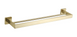 Вішалка для рушників Vbi Jupiter Шліфоване Золото подвійна Vbi-040608BG фото 1