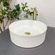 Умивальник (раковина) VBI BRINDISI WHITE накладний VBI-014100 фото 4