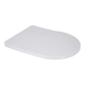 Кришка для унітазу Mixxus Seat Cover Bevel-2006 460х360х40mm, з мікроліфтом Біла (MI6733) MI6733 фото 1