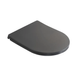 Кришка для унітазу Mixxus Premium Seat Cover Ellipse-Topper-2002 Gray 425х360х25mm дюропласт Сіра (MP6684) MP6684 фото 1