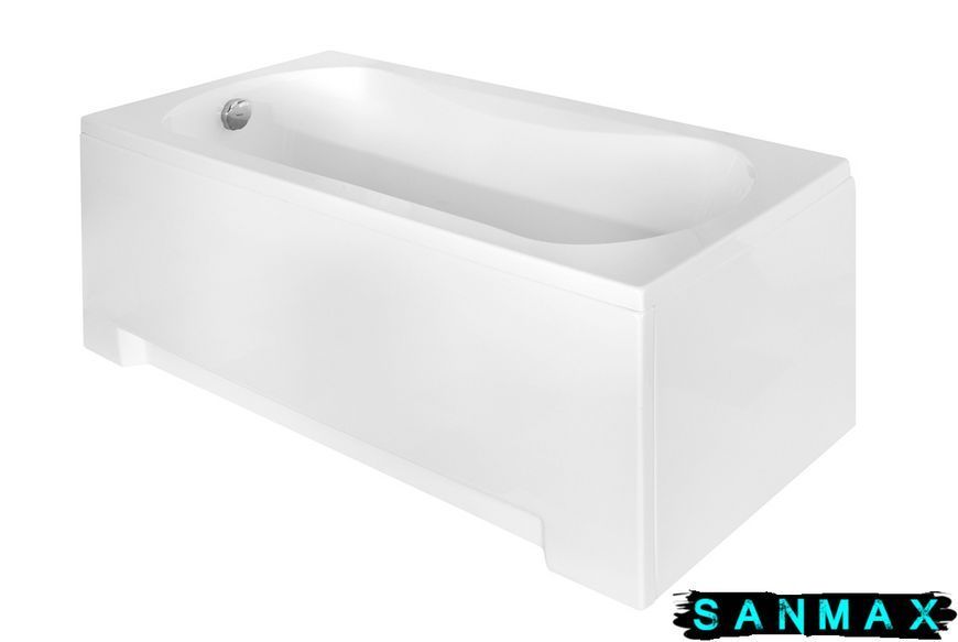 Ванна акрилова Besco Aria Plus 170х70 (соло) без ручок і ніг БЕЗ отворів під ручки 3095 фото