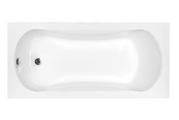 Ванна акрилова Besco Aria Plus 130х70 (соло) без ручок і ніг БЕЗ отворів під ручки 3096 фото