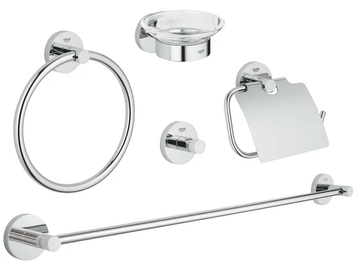 Набір аксесуарів 5 в 1 Grohe Essentials New (40344001) 40344001 фото