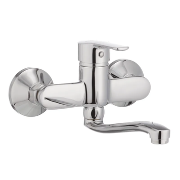 Змішувач для кухні зі стіни Haiba Marco 005 Хром (HB0876) HB0876 фото