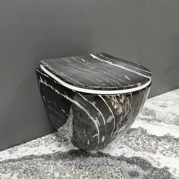Підвісний унітаз VBI VULCANO BLACK ONYX VBI-020403 фото