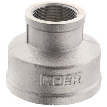 Муфта нікельована 3/4x1 1/2 Koer KF.C0816 (KF0023) KF0023 фото