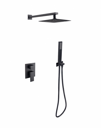 Душова система Besco Modern II / Varium II чорний матовий BP-MVII-CZ фото