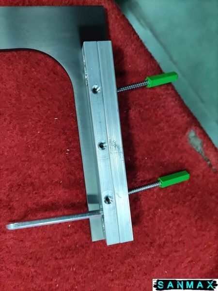 Душова перегородка Koer SR SP02-100x200-TR-07 Walk-In прозоре скло Easy Clean 8мм, графіт (KR5397) KR5397 фото