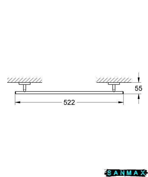 Тримач для рушників Grohe Bau Cosmopolitan Neutral (40459001) 40459001 фото