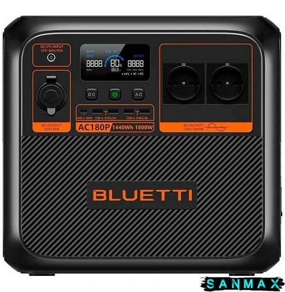Зарядна станція Bluetti AC180P 1800 Вт, 1440 Вт/год (BL0555) BL0555 фото