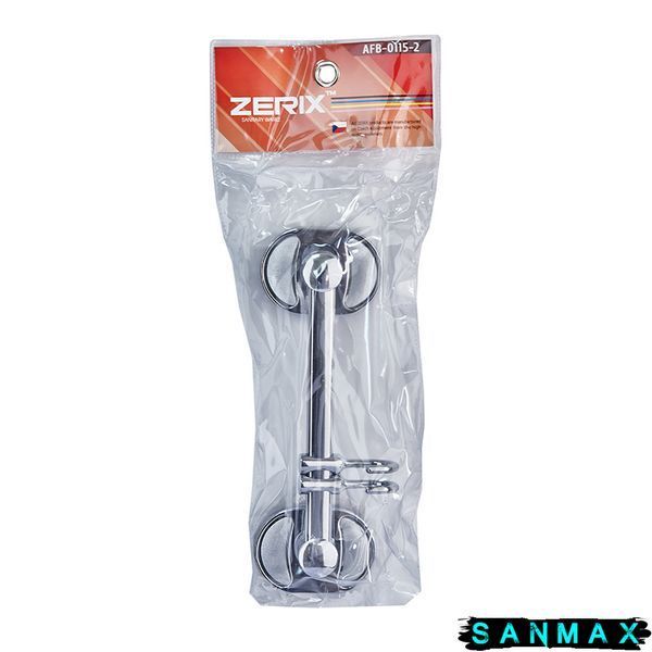 Планка з 2-ма рухливими гачками Zerix AFB-0115-2 (ZX5050) ZX5050 фото