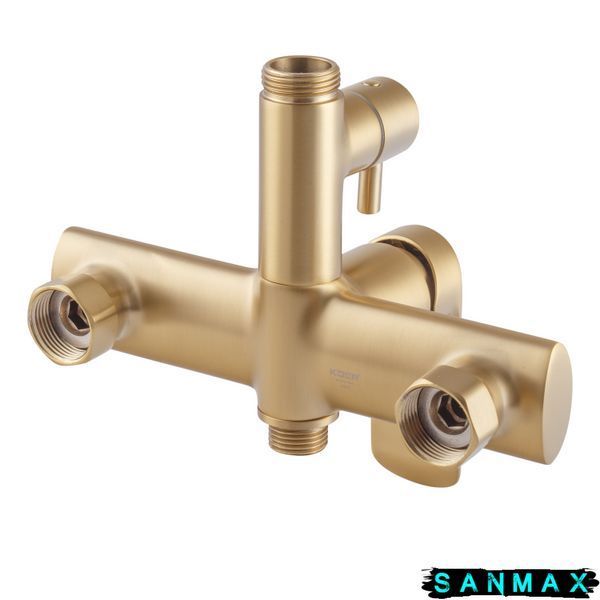 Душова система зі змішувачем Koer KB-52028-12, 2 функції Золото (KR5311) KR5311 фото