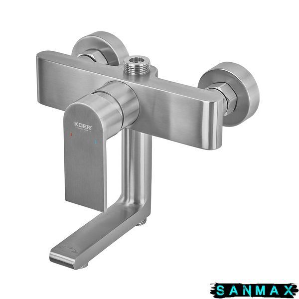 Душова система зі змішувачем Koer KI-56015-02 Нерж (KR4784) KR4784 фото