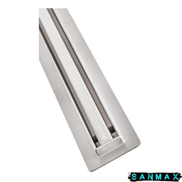Душовий лінійний трап Mixxus Drain-05-80-Slim 30x800 із нержавіючої сталі(MI6167) MI6167 фото