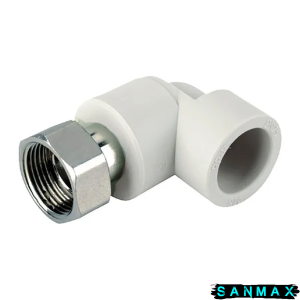 Кутник PPR 25x3/4F Koer з накидною гайкою K0145.PRO 30/180 (KP0183) KP0183 фото