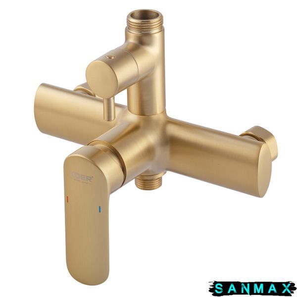 Душова система зі змішувачем Koer KB-52028-12, 2 функції Золото (KR5311) KR5311 фото