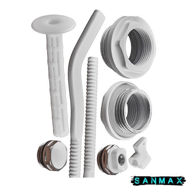 Комплект для радіатора 3/4 з кріпленнями Bitherm Set-04 (BT0555) BT0555 фото
