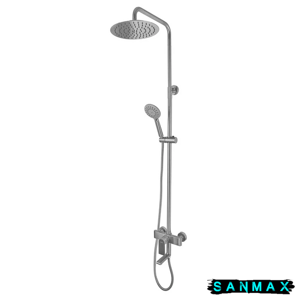 Душова система зі змішувачем Koer KI-56015-02 Нерж (KR4784) KR4784 фото
