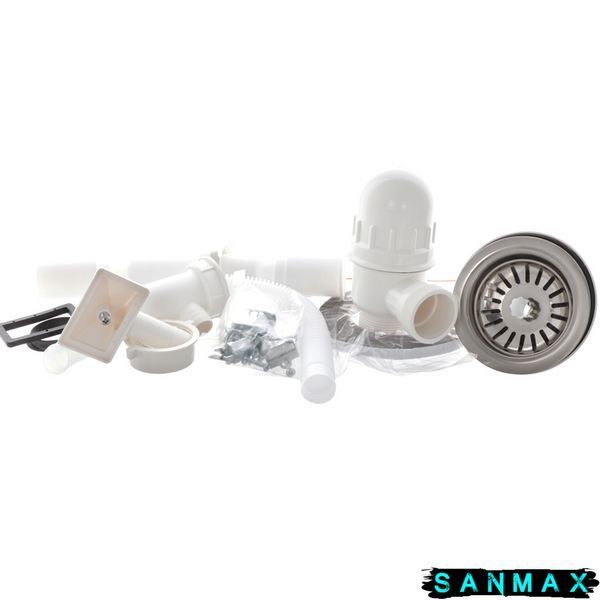 Мийка кухонна Zerix Z3838-06-160E (Satin) (ZM0555) ZM0555 фото