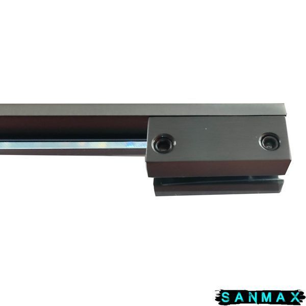 Душова перегородка Koer SR SP02-100x200-TR-07 Walk-In прозоре скло Easy Clean 8мм, графіт (KR5397) KR5397 фото