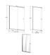 Шторка для ванни Besco Easy Slide-2S 100x150 PES-2S фото 5