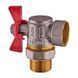 Кран з американкою кутовий 3/4 Waterpro Червоний метелик (WP2896) WP2896 фото 4
