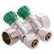 Колектор вентильний з фитингом Koer KR.1124-2 1"x2 ways (KR2832) KR2832 фото 2
