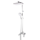 Душова система зі змішувачем Koer KB-56031-01, 3 функції Хром (KR5438) KR5438 фото 1