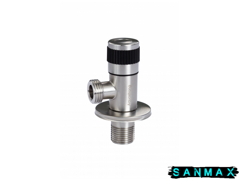 Кран приладовий Aquastrong R3 M1/2 х M3/4 Нерж (R305) R305 фото