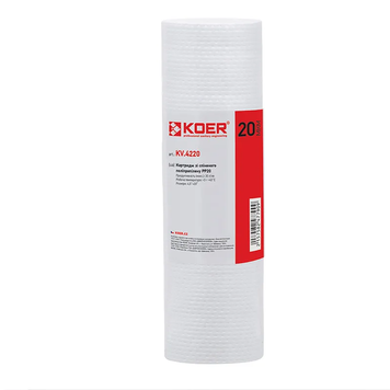 Картридж поліпропіленовий PP20 4,5x20 Koer KV.4220 (KR4779) KR4779 фото