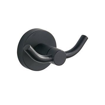 Гачок для рушників Vbi Venus Чорний подвійний Vbi-040002BL фото