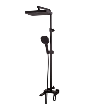 Душова система зі змішувачем Koer KB-56031-05, 3 функції Чорна (KR5439) KR5439 фото