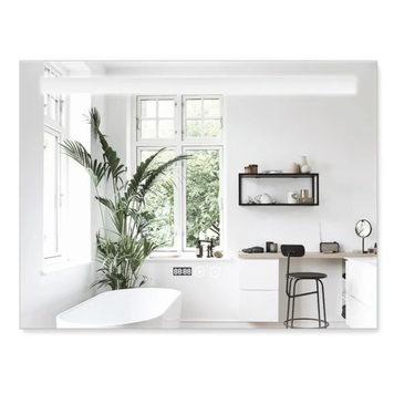 Дзеркало Mixxus Strong MR05-100x60 (годинник, Led-підсвітка, антизапотівання) (MI6009) MI6009 фото