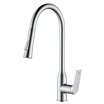 Змішувач для кухні на гайці Mixxus Premium Derby 014 Хром (MI6599) MI6599 фото