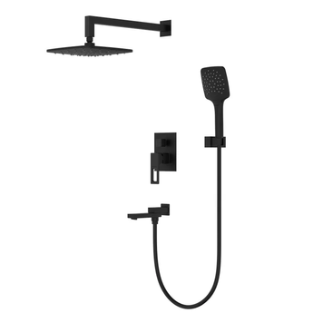 Вбудована душова система Koer KB-66009-05 3 функції (Колір чорний) (KR6020) KR6020 фото