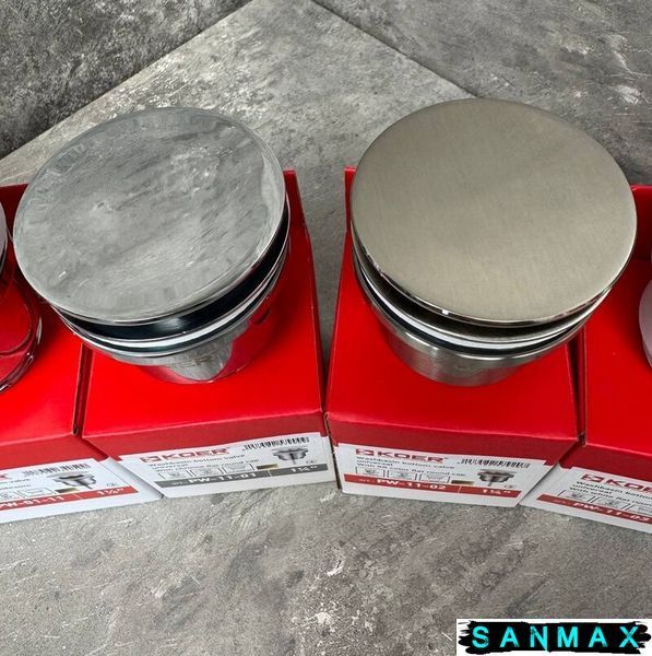 Донний клапан для умивальника універсальний Koer PW-11-01 Хром (KR5790) KR5790 фото