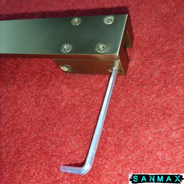Душова перегородка Koer SR SP02-100x200-TR-12 Walk-In проз.скло Easy Clean 8мм, Матове Золото (KR5396) KR5396 фото