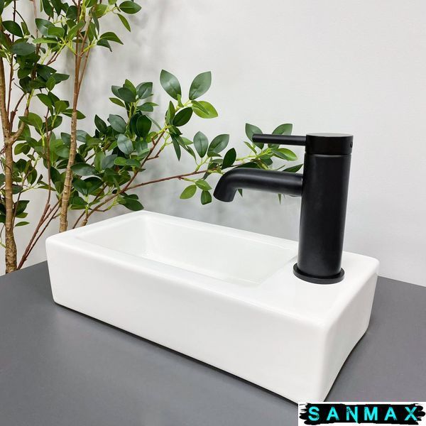 Умивальник накладний Vbi Komo L Білий VBI-015602 фото