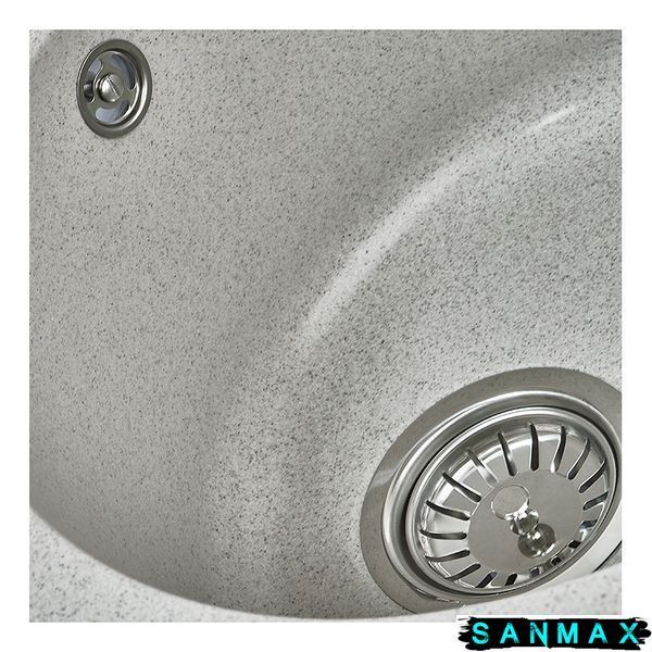 Мийка кухонна Zerix ZS-6250R-07 Мармур (ZX4550) ZX4550 фото